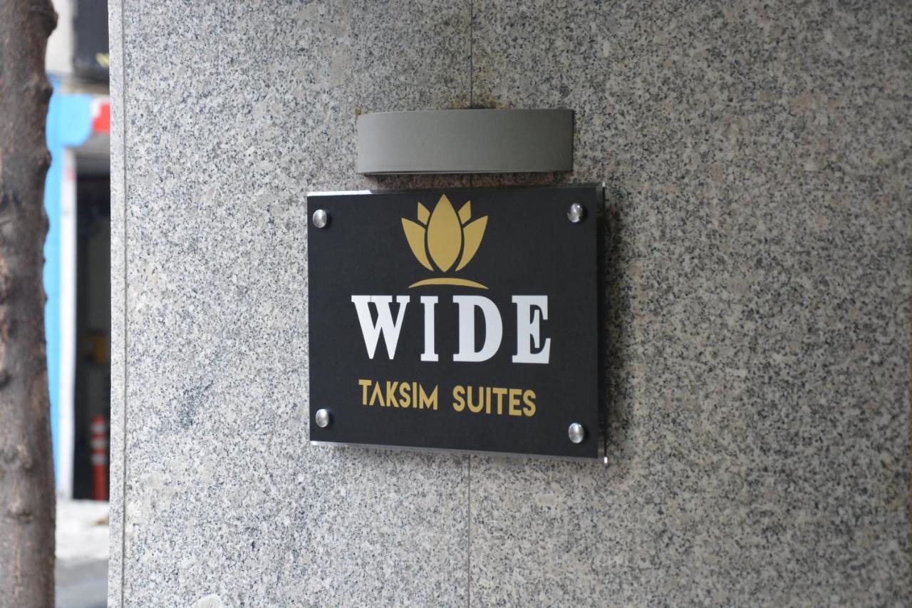 Wide Suites Taksim Istanbul Bagian luar foto